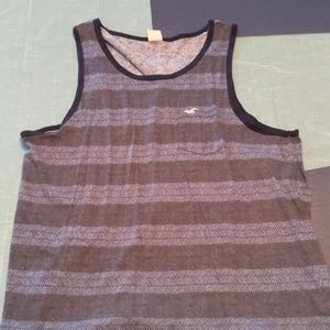 Hollister Navy Blue Tank Size XL